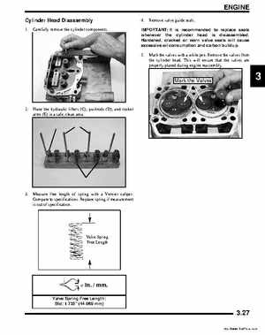 2011 Polaris Ranger RZR ATV Service Manual, Page 77