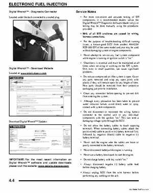 2011 Polaris Ranger RZR ATV Service Manual, Page 116