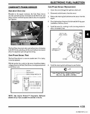 2011 Polaris Ranger RZR ATV Service Manual, Page 145
