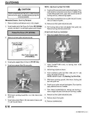 2011 Polaris Ranger RZR ATV Service Manual, Page 240