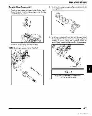 2011 Polaris Ranger RZR ATV Service Manual, Page 311