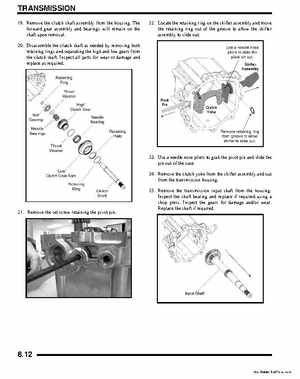 2011 Polaris Ranger RZR ATV Service Manual, Page 316