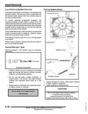 2012 Sportsman 400/500 and EFI Tractor Service Manual 9923412, Page 35
