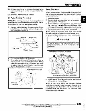 2012 Sportsman 400/500 and EFI Tractor Service Manual 9923412, Page 42