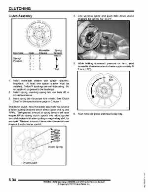 2012 Sportsman 400/500 and EFI Tractor Service Manual 9923412, Page 246