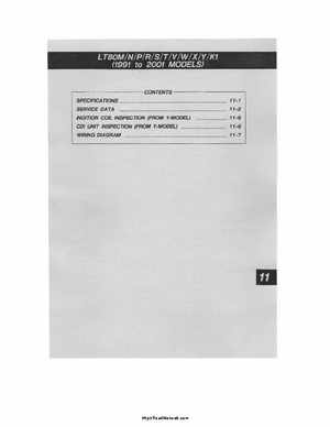 1987-2006 Suzuki ATV LT80 Service Manual, Page 203