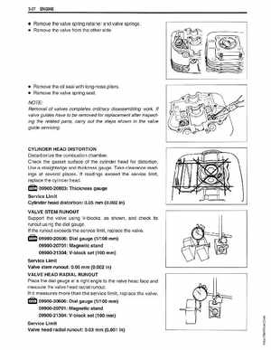 1999-2004 Suzuki King Quad LT-300 300F ATV Factory Service Manual, Page 67