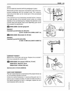 1999-2004 Suzuki King Quad LT-300 300F ATV Factory Service Manual, Page 74