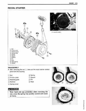 1999-2004 Suzuki King Quad LT-300 300F ATV Factory Service Manual, Page 112