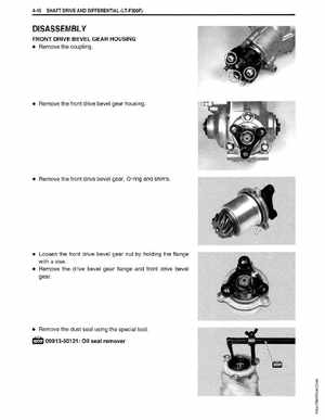 1999-2004 Suzuki King Quad LT-300 300F ATV Factory Service Manual, Page 129