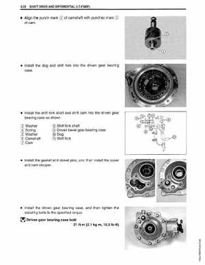 1999-2004 Suzuki King Quad LT-300 300F ATV Factory Service Manual, Page 143