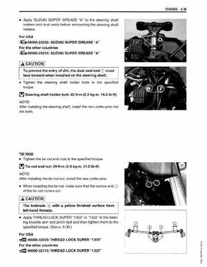 1999-2004 Suzuki King Quad LT-300 300F ATV Factory Service Manual, Page 202