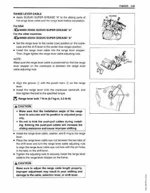 1999-2004 Suzuki King Quad LT-300 300F ATV Factory Service Manual, Page 226