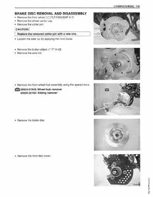 1999-2004 Suzuki King Quad LT-300 300F ATV Factory Service Manual, Page 363