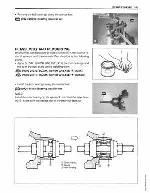 1999-2004 Suzuki King Quad LT-300 300F ATV Factory Service Manual, Page 373