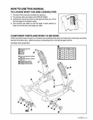 2002-2007 Suzuki 500 LTA Service Manual, Page 3