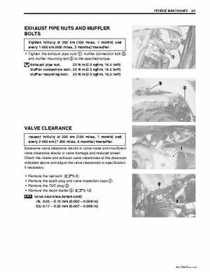 2002-2007 Suzuki 500 LTA Service Manual, Page 19