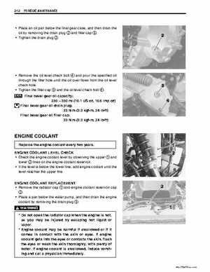 2002-2007 Suzuki 500 LTA Service Manual, Page 26