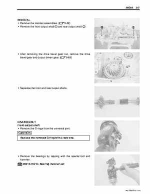 2002-2007 Suzuki 500 LTA Service Manual, Page 100