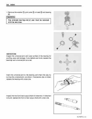 2002-2007 Suzuki 500 LTA Service Manual, Page 103