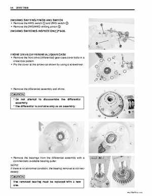 2002-2007 Suzuki 500 LTA Service Manual, Page 148
