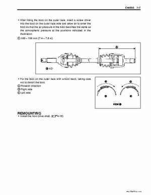 2002-2007 Suzuki 500 LTA Service Manual, Page 235