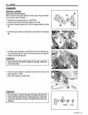 2002-2007 Suzuki 500 LTA Service Manual, Page 296