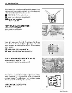 2002-2007 Suzuki 500 LTA Service Manual, Page 314