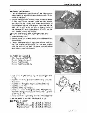 2002-2009 Suzuki LT-F250 Ozark Service Manual, Page 22
