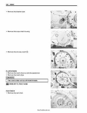 2003-2005 Suzuki LT-A500F Service Manual, Page 63