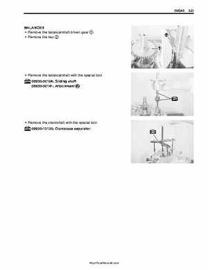 2003-2005 Suzuki LT-A500F Service Manual, Page 66