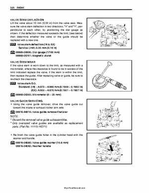 2003-2005 Suzuki LT-A500F Service Manual, Page 71