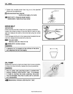 2003-2005 Suzuki LT-A500F Service Manual, Page 93