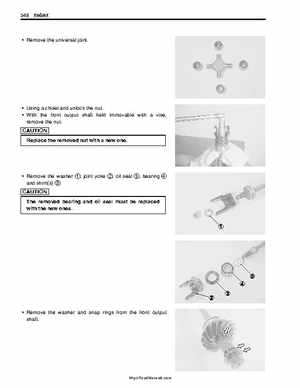 2003-2005 Suzuki LT-A500F Service Manual, Page 101