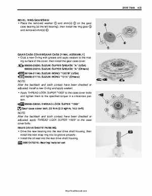 2003-2005 Suzuki LT-A500F Service Manual, Page 177