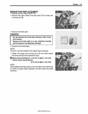 2003-2005 Suzuki LT-A500F Service Manual, Page 237