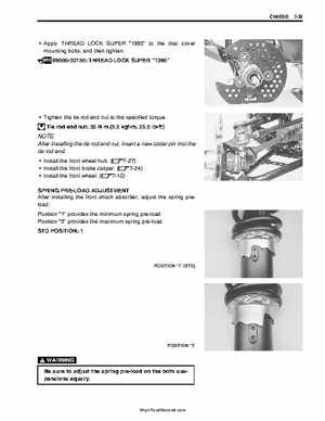 2003-2005 Suzuki LT-A500F Service Manual, Page 257