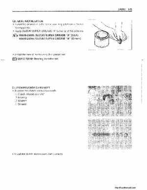 2003 Suzuki LT-Z400 Factory Service Manual, Page 85