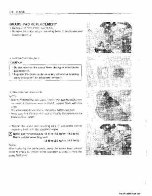 2003 Suzuki LT-Z400 Factory Service Manual, Page 164
