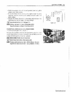 2003 Suzuki LT-Z400 Factory Service Manual, Page 261