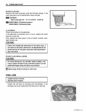 2004-2009 Suzuki LT-Z250 Service Manual, Page 21