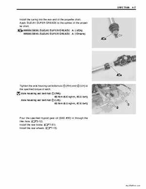 2004-2009 Suzuki LT-Z250 Service Manual, Page 132