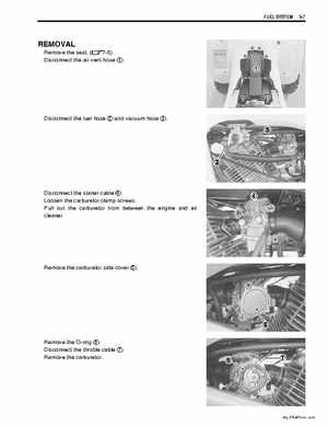 2004-2009 Suzuki LT-Z250 Service Manual, Page 144