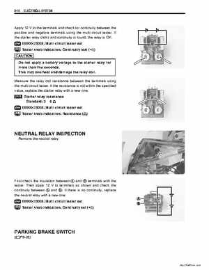 2004-2009 Suzuki LT-Z250 Service Manual, Page 239