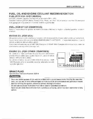 2006-2009 Suzuki LT-R450 Service Manual, Page 5