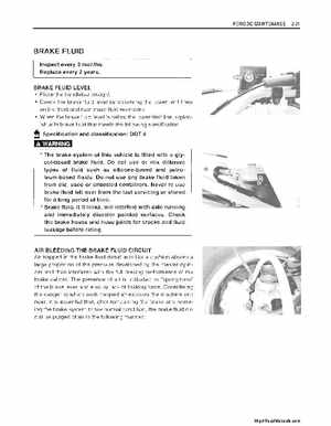 2006-2009 Suzuki LT-R450 Service Manual, Page 32