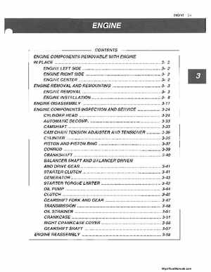 2006-2009 Suzuki LT-R450 Service Manual, Page 50