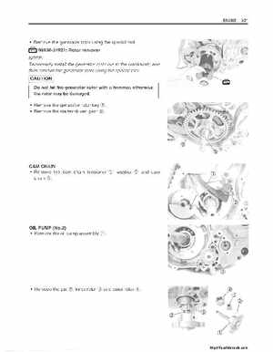 2006-2009 Suzuki LT-R450 Service Manual, Page 70