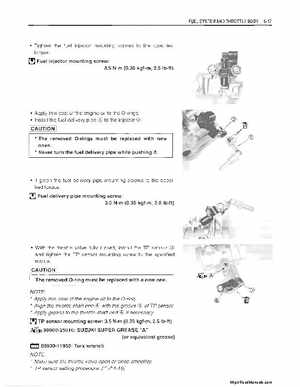 2006-2009 Suzuki LT-R450 Service Manual, Page 206
