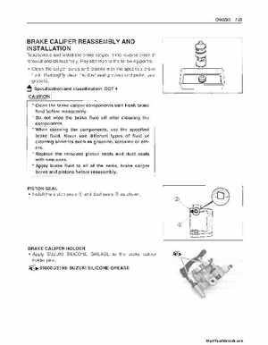 2006-2009 Suzuki LT-R450 Service Manual, Page 255